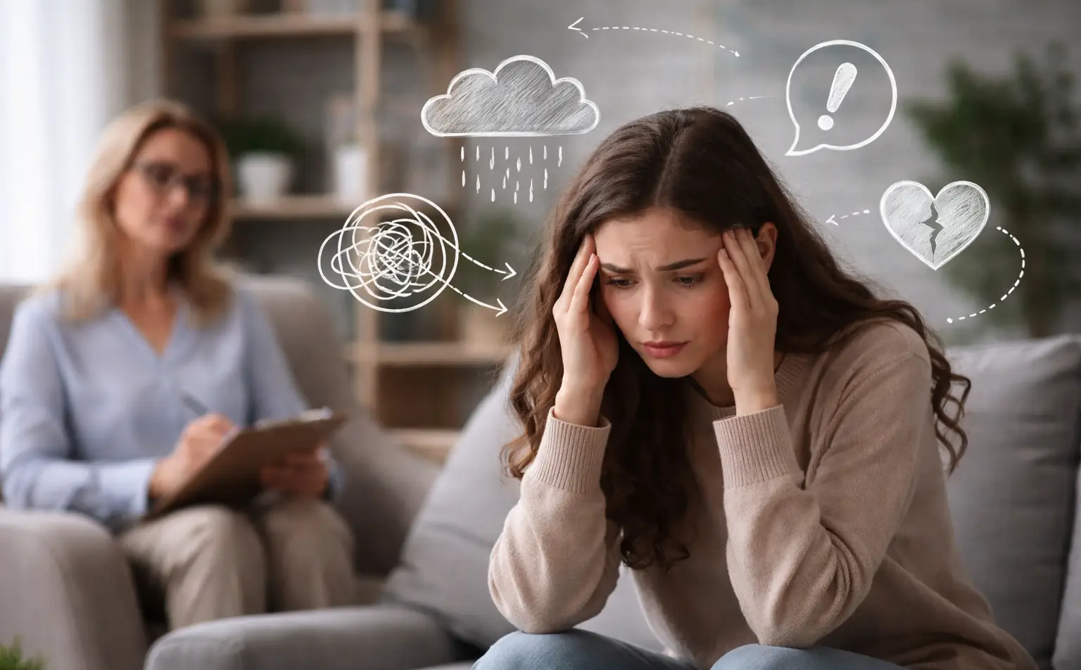 Kaygı mı, Anksiyete mi? Belirtileri, Türleri ve Psikoterapi Yaklaşımları